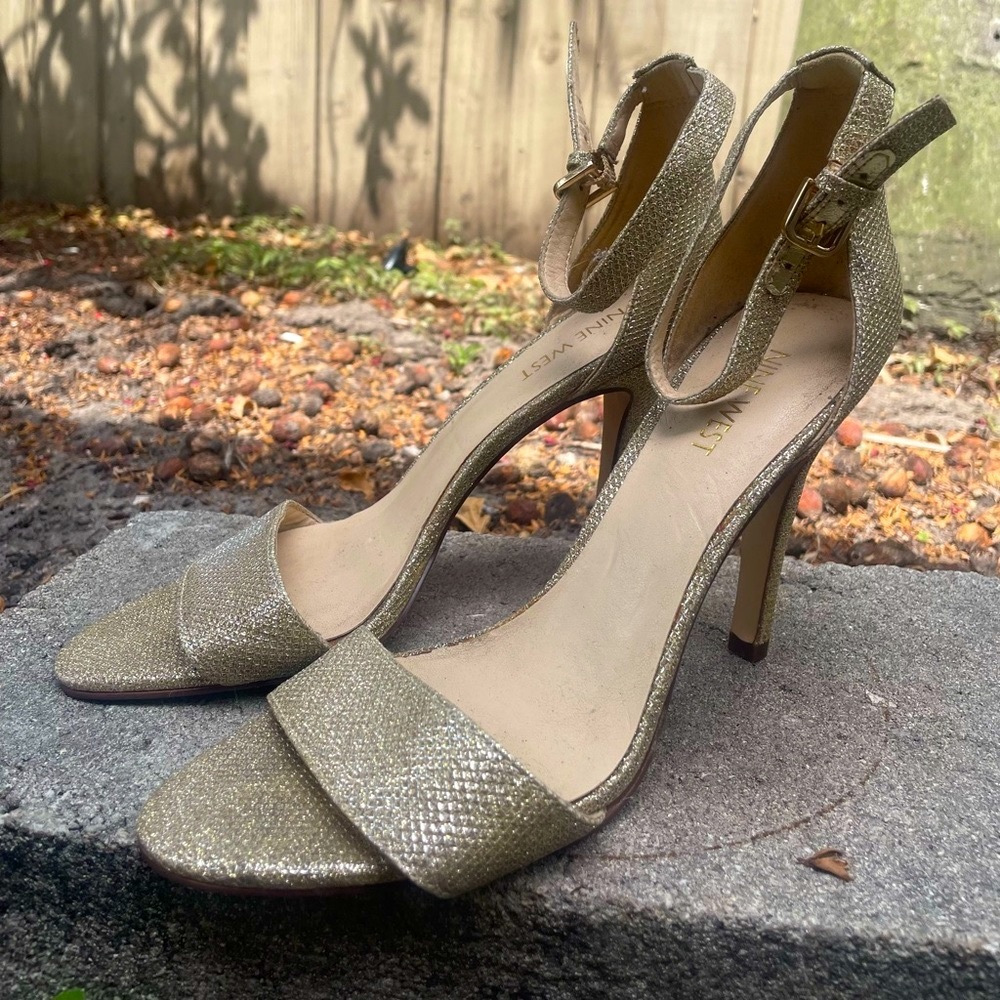 Nine West Heels Only Worn Once For An Event. - image 4